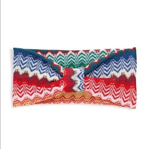 Missoni Rainbow Chevron Headband